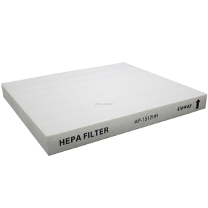 Purificador de aire doméstico de carbón activado de bajo precio filtro verdadero Merv 13 H11 H13 PM2.5 partícula de precio para Coways - Product Image 2