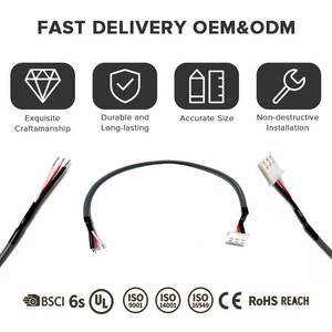 Kundenspezifischer OEM JST ZH 1,5mm Rastermaß 4-Pin Adapter Verzinnter Kupferleiter IP65 Elektronische Kabelkonfektion für Leiterplatten-Geräte - Product Image 4