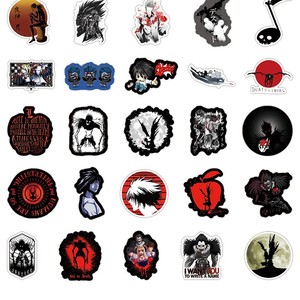 50 pz giapponese classico anime adesivo della morte - Product Image 4