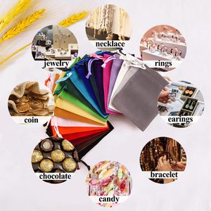 Bán Buôn Dây Kéo Nhung Quà Tặng Túi Đồ Trang Sức Lưu Trữ Túi Tùy Chỉnh Nhung Vải Quà Tặng Bao Bì Dây Kéo Túi Với Biểu Tượng Tùy Chỉnh - Product Image 6