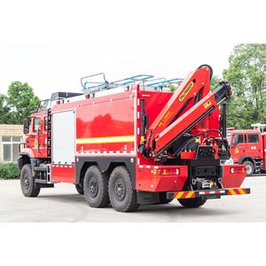 <span class=keywords><strong>Camion</strong></span> <span class=keywords><strong>de</strong></span> pompiers spécial <span class=keywords><strong>de</strong></span> sauvetage <span class=keywords><strong>tout</strong></span> <span class=keywords><strong>terrain</strong></span> FAW avec treuil, grue et générateur - Product Image 4