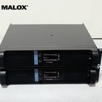 Amplificateur de puissance 4 canaux MALOX FP-10000Q, mode pont 4 ohms, 4x2500W, haute puissance, classe TD, métal, 20Hz-34kHz, enceintes Line Array