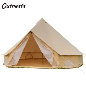 Tente d'extérieur en toile sipper beige, 5m, - Product Image 1