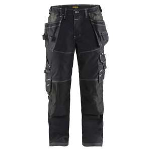 BLAKLADER - 196011459900D116 Pantalones artesanos X1900 NYCO Black - EAN 7330509425220 PANTALONES DE TRABAJO DE CARGA - Product Image 1