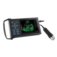Échographe vétérinaire portable pour diagnostic abdominal porcin et ovine avec écran LED de 5,6 pouces et sonde mécanique de 3,5 m