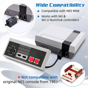 Manette de jeu filaire, Joy Pad, manette de jeu, joystick pour <span class=keywords><strong>console</strong></span> de jeu Nintendo NES Mini Classic Edition - Product Image 4