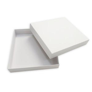 Wholesale Custom Top and Bottom 2 Piece <strong>Box</strong> <strong>White</strong> Rigid Cardboard <strong>Box</strong> Custom Logo and Design <strong>Blank</strong> <strong>White</strong> Gift Packaging <strong>Box</strong> - Product Image 5