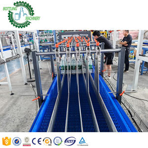 Çok şeritli portal şişe ayırma plakası bölücü hattı şişe saptırıcı şişe ayırıcı konveyör 1 ila 2-6 şerit - Product Image 2