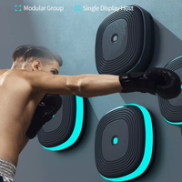 Machine de boxe musicale intelligente GORDON, entraîneur de boxe pour enfants, entraîneur de boxe pour adultes, cible de boxe murale pour la remise en forme à domicile