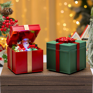 Decoraciones navideñas, escaparates navideños, decoraciones para escenas, cajas de regalo iluminadas, bolsas de regalo, cajas musicales y otras decoraciones. - Product Image 1