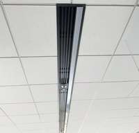 Grille de ventilation et panneau lumineux LED intégrés en aluminium Ruiboyou, modernes et faciles à installer