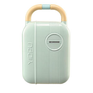 Machine à petit-déjeuner multifonctionnelle : <span class=keywords><strong>Mini</strong></span>-<span class=keywords><strong>grille</strong></span>-sandwich électrique, gaufrier et <span class=keywords><strong>four</strong></span> domestique avec moules - Product Image 1