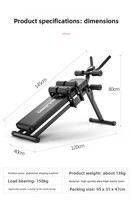 Plateforme d'exercices abdominaux, appareil de musculation abdominale pour personne paresseuse, machine de minceur abdominale, équipement de fitness à domicile, assistant pour les sit-ups