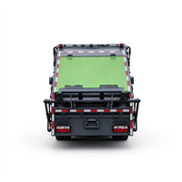 Camion compacteur de déchets à chargement arrière Dongfeng EV 8 m³ zéro émission, camion électrique pour l'élimination des déchets urbains et l'assainissement