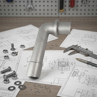Pièces d'accessoires personnalisées certifiées ISO9001, services de fonderie de précision en acier inoxydable, pièces usinées par micro-usinage