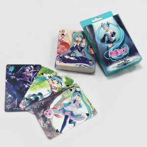 Jeu de cartes de poker personnalisé avec des personnages d'anime classiques, papier artistique de haute qualité, boîte de collection de cartes à jouer pour la famille - Product Image 2