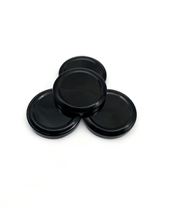 Custom Print Tinplate Metal Cap 38mm 43mm 48mm 53mm 63mm 70mm 82mm Twist off Lids Lug Screw Caps Metal Lids Bottle Caps Closures