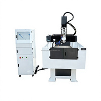 Machine de gravure CNC à trois axes 6060, machine de gravure sur métal CNC, machine de sculpture sur métal CNC en vente