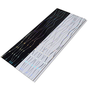 Panel de Techo de PVC con Estampado en Caliente de 200x8mm, Plafón de PVC para el Mercado de Indonesia, de Fábrica China - Product Image 1