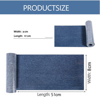 Patchs thermocollants pour la réparation de vêtements, patchs pour jeans à l'intérieur et à l'extérieur, patchs en denim à coudre ou thermocollants pour kits de réparation de jeans
