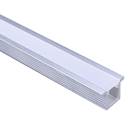 Profilés en aluminium pour éclairage linéaire LED avec couvercle ABS, profilés en aluminium pour bande LED, canal pour profilé en aluminium