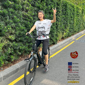 Skinny Spining Bike CS20 VOMO EU Warehouse Motor Precio directo de fábrica Step Through Electric Bike Ebike Skinny Tire Ebike 250W - Product Image 5