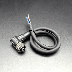 Câble blindé M12 avec connecteur capteur mâle/femelle <span class=keywords><strong>2</strong></span>, 3, 4, 5, 6, 8, 12, 17 broches - Product Image 4