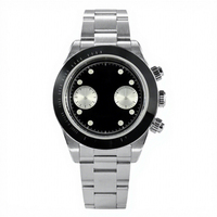 Montres chronographes automatiques multifonctions 40MM, mouvement Seagull ST1901, étanches 100M, lumineuses, montres de business pour hommes
