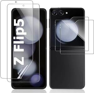 ฟิล์มกันรอยไฮโดรเจล TPU แบบเต็มจอ ผลิตตามสั่งจากโรงงาน สำหรับ Samsung Galaxy Z Flip Fold 5 6 7 8 ฟิล์มนิ่มสำหรับโทรศัพท์มือถือ - Product Image 1