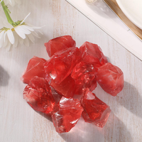 Pierres de guérison en quartz brut, prix d'usine, vente en gros, roches de cristal irrégulières, pierres de verre de roche, pierres de verre rouge