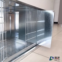 LIZE New Hot Sell Cage à pigeons galvanisée pour l'élevage d'oiseaux Pigeons Transport Plaque galvanisée Cage à oiseaux Argent Animal Respirant