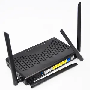 1200mbps 2.4g 5g AC1200 듀얼 밴드 WiFi adsl VDSL 모뎀 (1 * WAN 4 * LAN 1 * VD 2 * FXS 1 * USB3.0; 1 * DC 잭