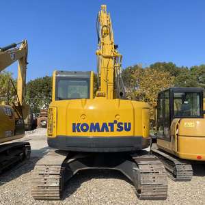 Excavatrice sur chenilles hydraulique Komatsu PC138US d'occasion, 13,8 tonnes, modèle 2022, composants principaux du moteur et de l'engrenage, marque japonaise - Product Image 2