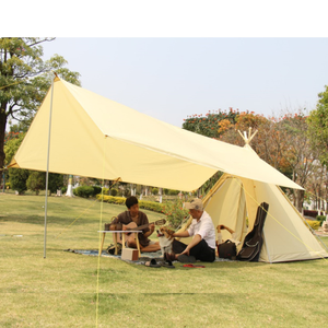 Bâche de Camping en coton, toile pare-soleil, Camping en plein air, ultralégère, étanche, pour pique-nique, barbecue, pêche, abri de pluie et de mouche - Product Image 2