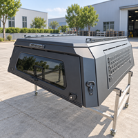 Capot de camion en aluminium pour GMC Sierra 1500 2019-2026, benne de 5,8 pieds avec fenêtres coulissantes