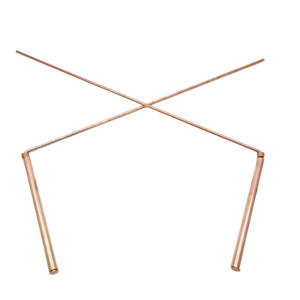 <span class=keywords><strong>2</strong></span> varillas de cobre puro al 99.9% con punta plana (13.5x4.5 pulgadas) con rotación de 360 grados para la búsqueda de <span class=keywords><strong>fantasmas</strong></span>, la detección de agua y tesoros - Product Image 6