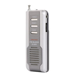 Di động ngoài trời không dây Pocket đài phát thanh hệ thống DC3V pin Powered với Stereo Tai nghe và đèn pin chức năng - Product Image 3