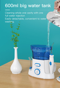 Large Capacity 600ml Professional Oral Irrigator 10 Modes 7 Jet Tips <strong>Water</strong> <strong>Flosser</strong> <strong>Water</strong> Pick Dental Oral Irrigator - Product Image 5