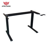 Bureau d'ordinateur Esports ergonomique robuste bureau de jeu réglable en hauteur avec commande par manette pour bureau à domicile
