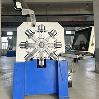 Machine à bobiner les ressorts CNC ChuangYuan 12 axes 1225, conception rotative sans came, diamètre de fil 0,4-2,5 mm, moteur haute vitesse