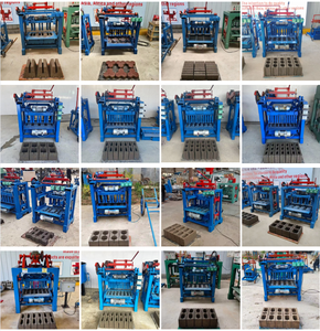 Machine à fabriquer des blocs creux en ciment, machine à fabriquer des briques manuelle, petite machine à fabriquer des briques mobile, énergie <span class=keywords><strong>solaire</strong></span> - Product Image 3