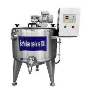 Máquina de pasteurización de leche industrial de acero inoxidable, tanque de jugo, helado, yogur, leche, pasteurizador para leche, huevo, jugo, cerveza - Product Image 3