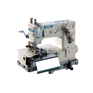 Machine à coudre semi-automatique Zoyer 2000C à double aiguille pour boucles de pantalon avec coupe automatique de la chaîne, épaisseur de 16 mm - Product Image 2
