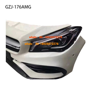 Para Sistemas de carrocería de automóviles, piezas de Kit de carrocería, parachoques delantero de coche para <span class=keywords><strong>Mercedes</strong></span> Benz 2016 2017 <span class=keywords><strong>A180</strong></span> A200, edición deportiva - Product Image 4