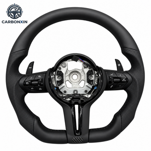 Werksverkauf Leder-Autolenkrad für BMW F30 F10 F15 F36 F20 F22 F25 F32 M3 M5 E46 E60 E70 E90 E91 MSports Lenkrad - Product Image 1