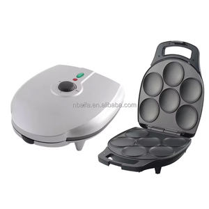 Aifa Arepe Machine à sandwich 6 trous 6 en 1 Plaques antiadhésives détachables Grille-pain à sandwich Machine à gaufres pour petit-déjeuner - Product Image 3