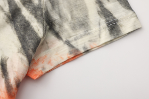 Solarwool fábrica al por mayor personalizado de punto de <span class=keywords><strong>lana</strong></span> <span class=keywords><strong>merino</strong></span> mujeres Tie-dye estampado <span class=keywords><strong>camiseta</strong></span> - Product Image 5