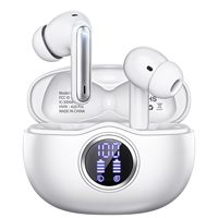 Auriculares Inalámbricos BT con Alta Calidad de Sonido y Baja Latencia para Juegos, Música, Deportes, Universales