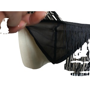 Sous-vêtements pour hommes, string sexy à franges rouges, taille basse, en spandex, en vente - Product Image 5