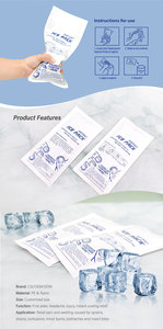 Paquetes de hielo de alivio deportivo no tóxico CSI Paquetes fríos y calientes para el dolor y la hinchazón - Product Image 5